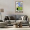 Stupell Industries Vintage Golfers Champagne Ad Floating Frame By Jean-Pierre Got